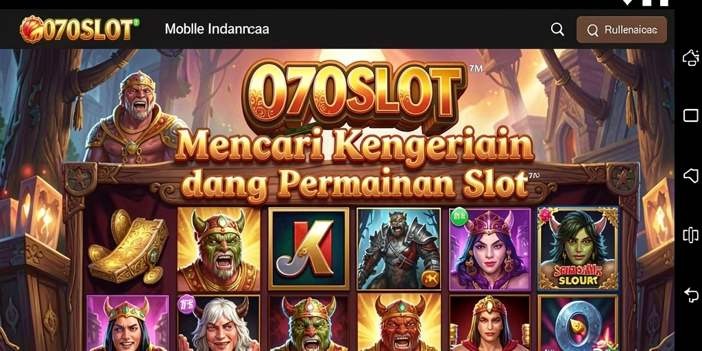 Tampilan gameplay menegangkan di 070SLOT dengan elemen Horror yang memikat.