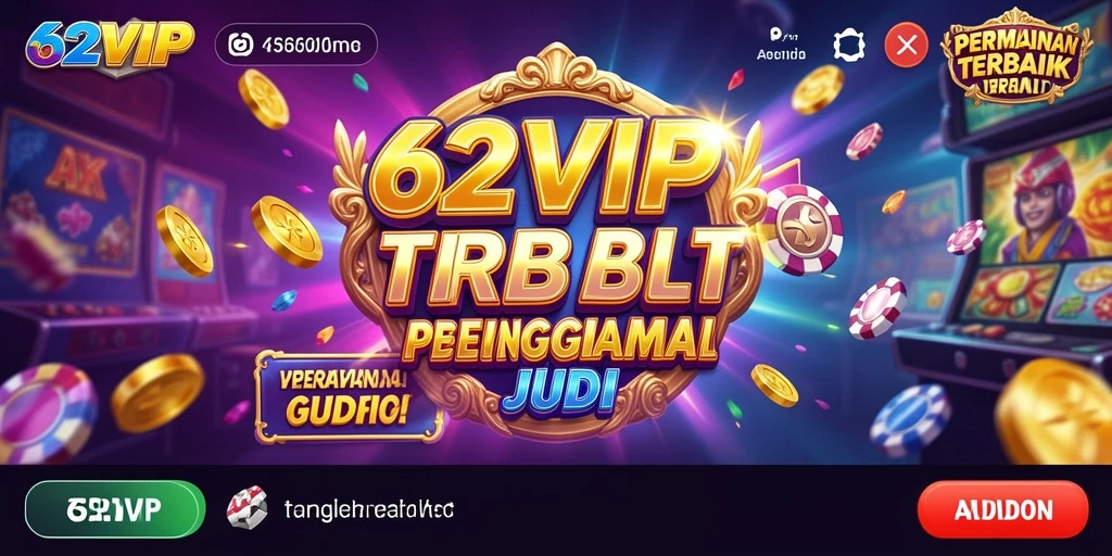 Screenshot gameplay 62VIP yang menunjukkan keseruan bermain Slot.