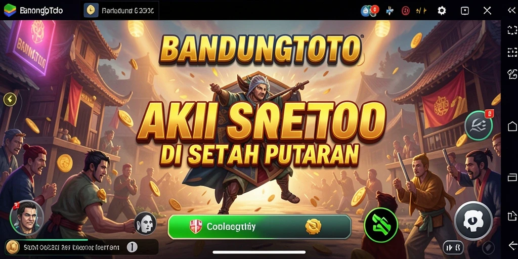 Tampilan menegangkan dari gameplay <strong>BANDUNGTOTO</strong> yang penuh aksi.