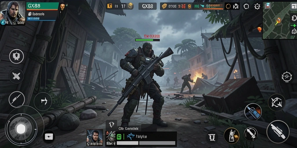 Gameplay GX88 yang mencekam dan penuh ketegangan.