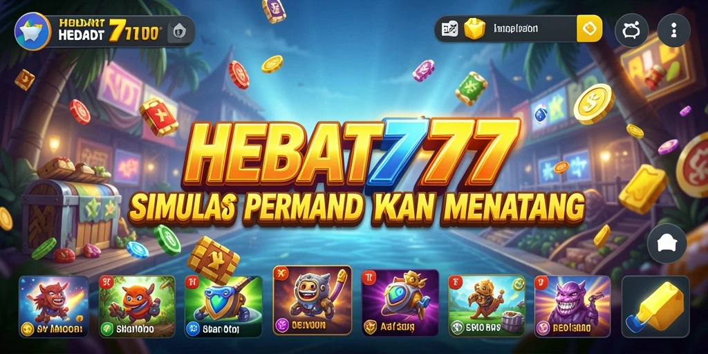 Tangkapan layar HEBAT777 menampilkan gameplay simulation yang mendebarkan.