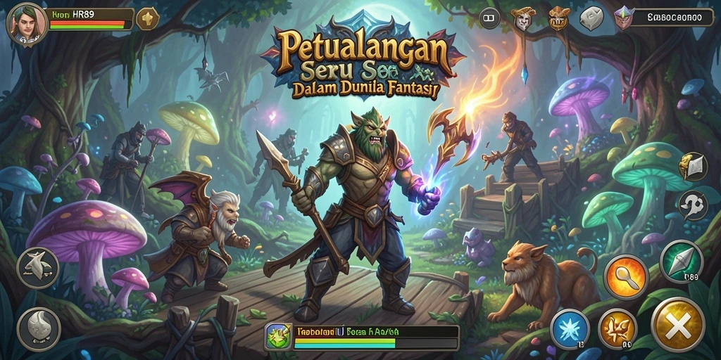Tampilan gameplay HR89 dengan aksi petualangan yang menegangkan.