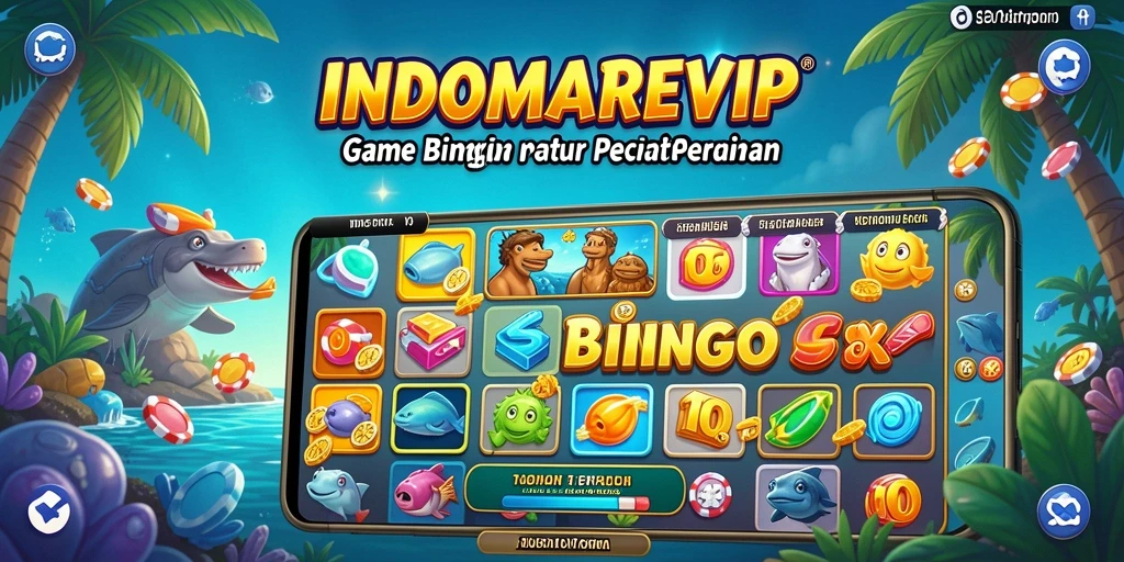 Tampilan gameplay seru dan interaktif dari INDOMAREVIP.