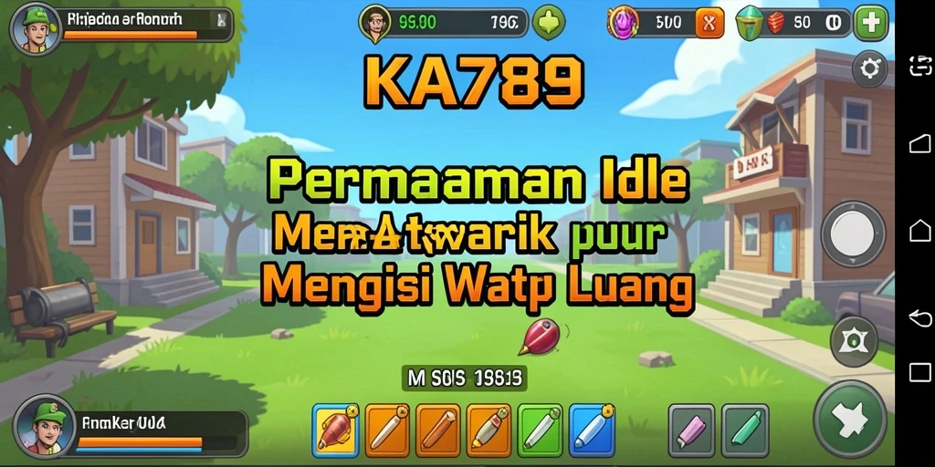 Tangkapan layar gameplay KA789 yang menampilkan elemen Idle yang menarik.