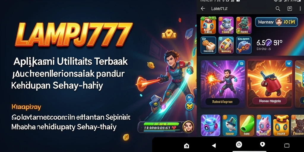 Tampilan antarmuka LAMPU777 yang mudah digunakan untuk semua kalangan.
