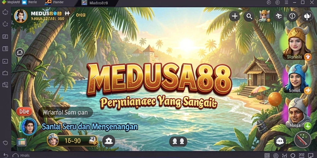 Screenshot gameplay MEDUSA88 yang menampilkan aksi seru dan menarik.