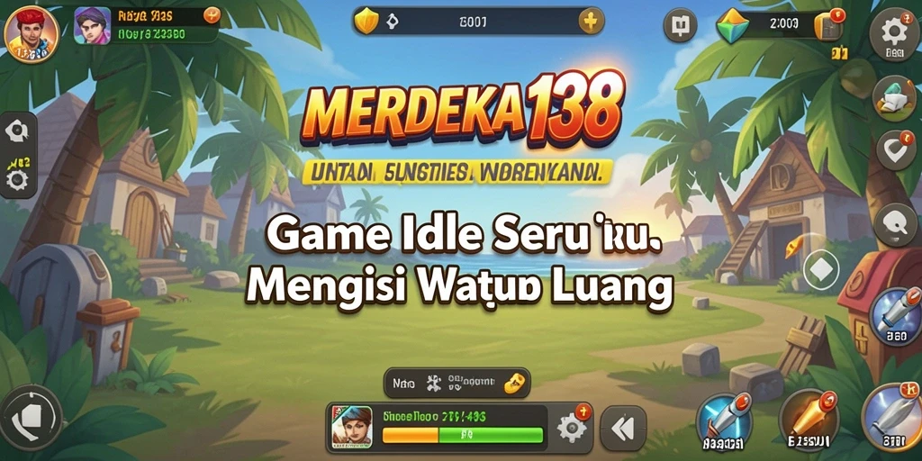 Tampilan gameplay menarik dari MERDEKA138 di dunia Idle.