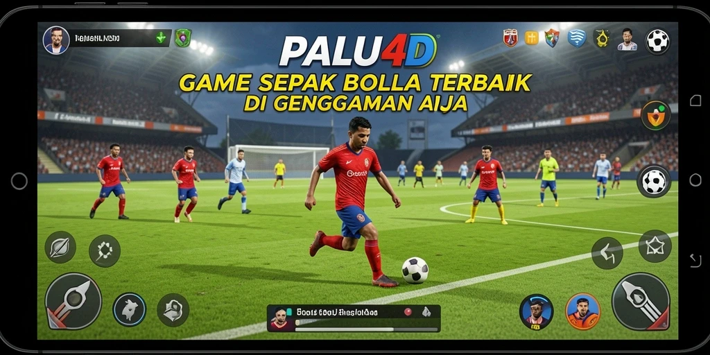 Tampilan permainan <strong>PALU4D</strong> yang menarik dengan aksi lapangan yang intens.